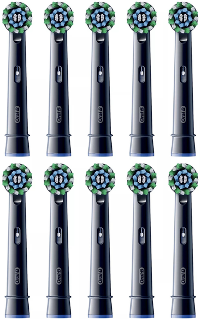 Końcówki do elektrycznej szczoteczki do zębów Oral-B Pro CrossAction Black (8006540860465) - obraz 1