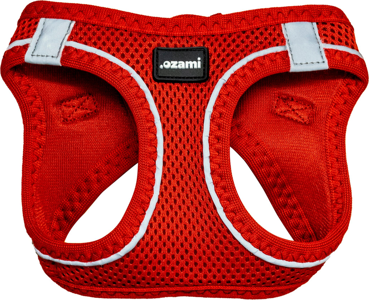 Шлея для собак Ozami Dog Harness Air-Mesh XS Red (7330002052718) - зображення 1