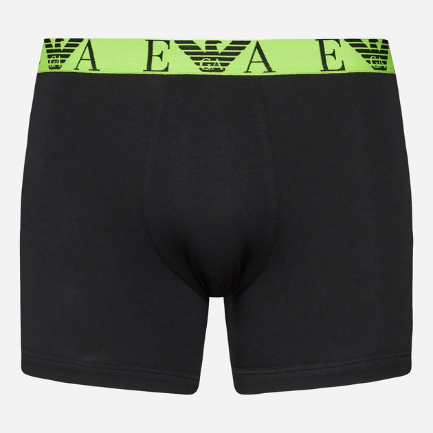 Zestaw majtek męskich typu bokserki bawełnianych Emporio Armani 3F715111473-73320 XL 3 szt Czarny (8057767238568) - obraz 4