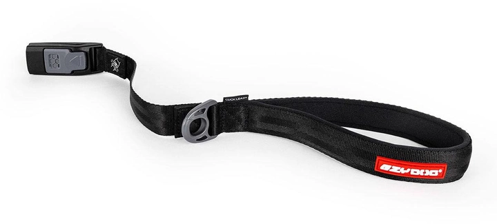 Ремінь безпеки для собак EzyDog Click Seat Belt Leash Add On Black (9346036009077) - зображення 1