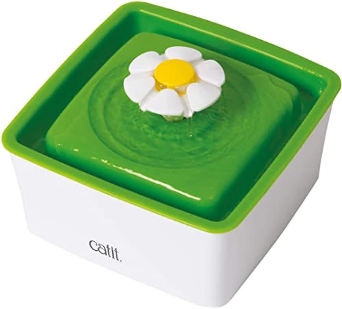 Фонтанчик для котів Catit Cat Fountain Flower Mini 1.5 л White (0022517437353) - зображення 1