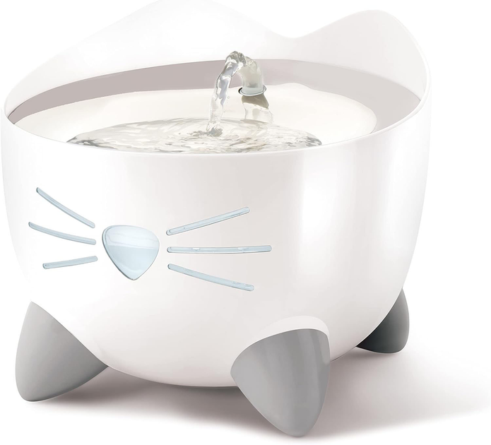 Fontanna dla kotów Catit Pixi Smart Fountain With Wifi White 2.5 l (0022517437513) - obraz 1