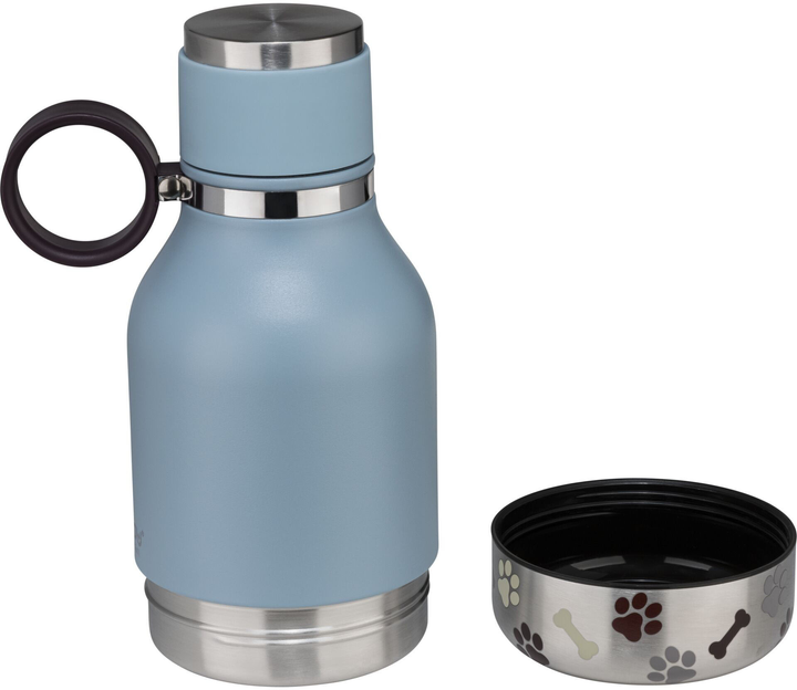 Butelka na wodę dla psów Asobu Dog Bowl Bottle 500 ml Blue (0842591039737) - obraz 1