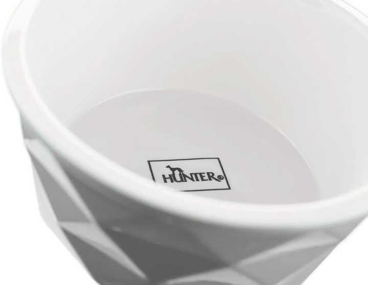 Миска для собак Hunter Bowl Ceramic Eiby 1100 мл Grey (4016739686589) - зображення 2