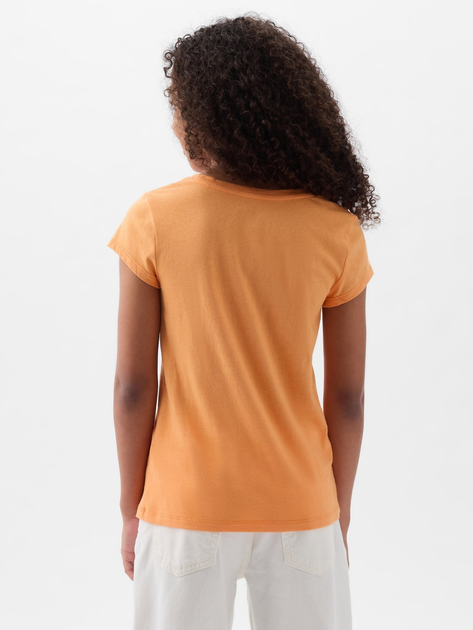 Koszulka dziecięca dziewczęca GAP 885666-00 137-147 cm Pomarańczowa (1200132977280) - obraz 2
