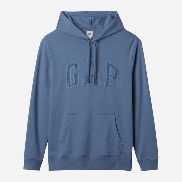Bluza męska z kapturem ocieplana GAP 868458-01 S Niebieska (1200133053112) - obraz 5