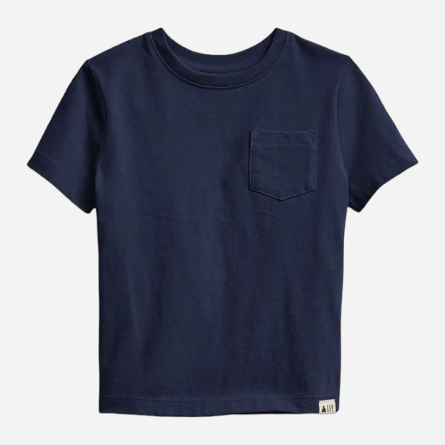 Дитяча футболка для хлопчика GAP 669948-11 99-107 см Темно-синя (1200055510274/500061970873) - зображення 1
