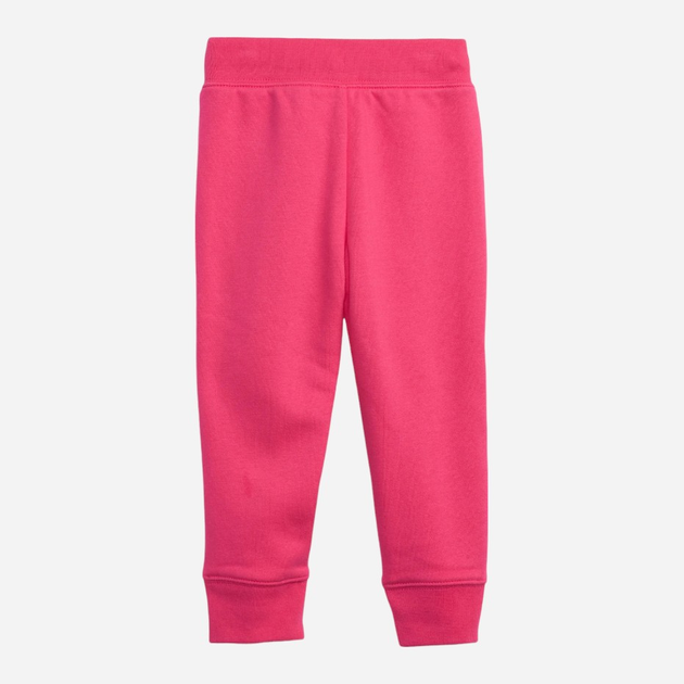 Sportowe spodnie joggery dziecięce dziewczęce GAP 688170-02 99-107 cm Różowe (1200002933927) - obraz 2