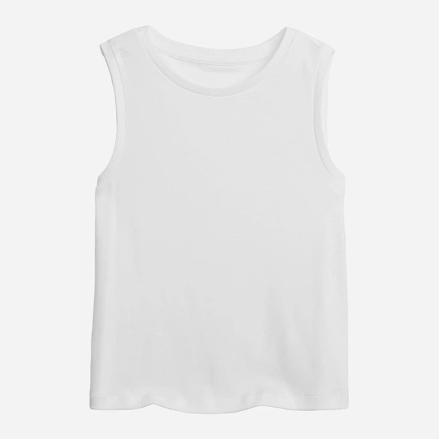 Майка жіноча GAP 540735-04 M Біла (1200119980555) - зображення 4