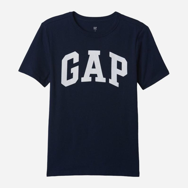 Дитяча футболка для хлопчика GAP 424016-12 99-114 см Темно-синя (1200133318235) - зображення 1