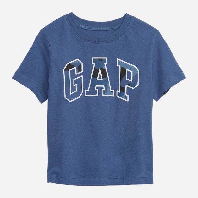 Koszulka dziecięca chłopięca GAP 459557-06 107-115 cm Granatowa (1200112984246) - obraz 1