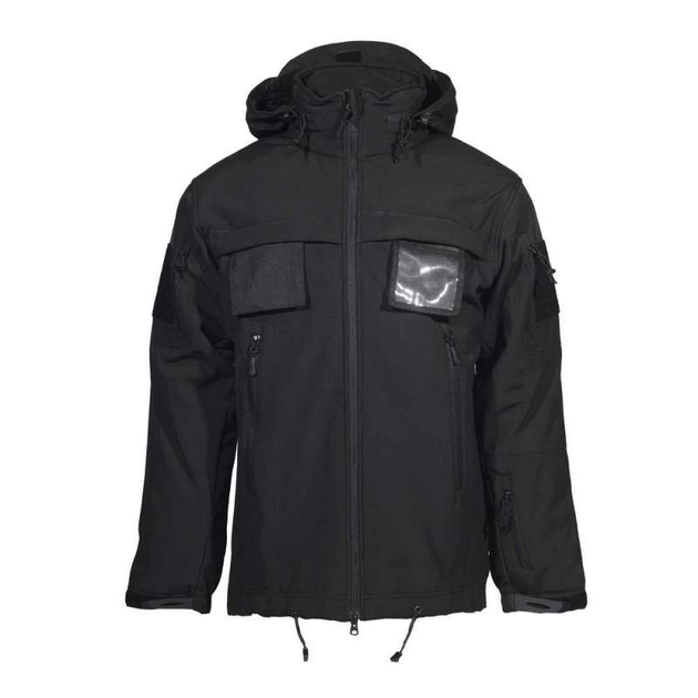 Куртка тактична Soft Shell чорний Pancer Protection (58) - зображення 1