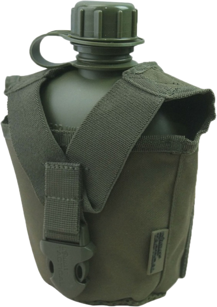 Фляга тактична Kombat UK Tactical Water Bottle 950 мл Оливкова (kb-twbt-olgr) - зображення 2