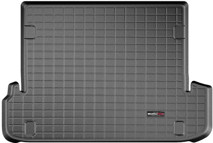 Акція на Килимок автомобільний в багажник WeatherTech 3D лайнери Lexus GX460 2009+ Чорний від Rozetka
