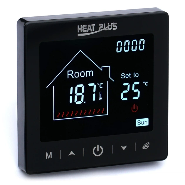 Терморегулятор сенсорний M2-1.716 Black WIFI - зображення 2