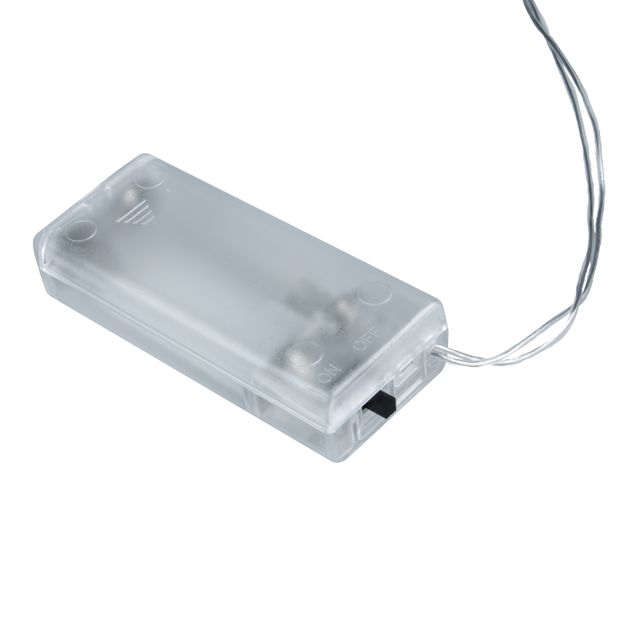 Girlanda LED 12 x biale kule DPM 1.5 m GR0202 (5906881219539) - obraz 4