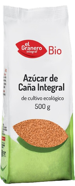 Тростинний цукор El Granero Integral Azucar De Cana Integral Bio 500 г (8422584048018) - зображення 1