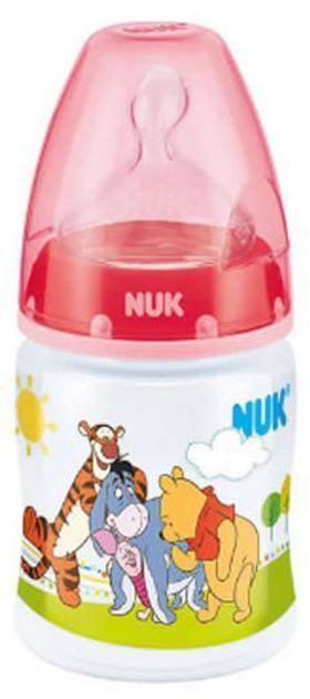 Butelka do karmienia Nuk First Choice Winnie The Pooh Latex 0-6 miesięcy 150 ml (4008600120643) - obraz 1