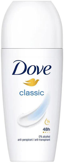 Antyperspirant w kulce Dove Classic Rollon 50 ml (59095361) - obraz 1
