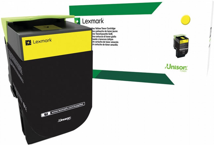 Картридж Lexmark CS/CX417 Yellow (71B2HY0) - зображення 1