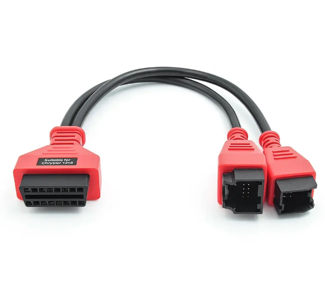 Переходник FCA 12+8 pin для Chrysler Jeep Dodge Maserati - Фото 3 Переходник FCA 12+8 pin для Chrysler Jeep Dodge Maserati - изображение 3