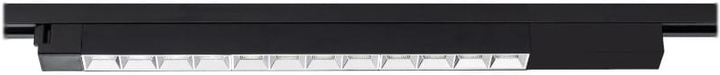 Lampa szynowa DPM X-Line LED liniowa 30 W 2400 lm czarna (STF-30W-B) - obraz 4