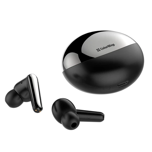 Наушники СolorWay tws-3 Earbuds Black - изображение 3