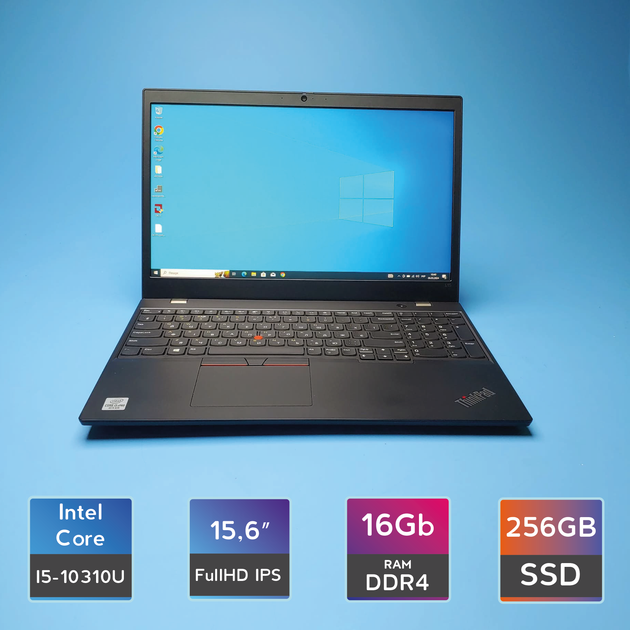 НоутбукLenovo ThinkPad L15 Gen1 (i5-10310U/RAM 16GB DDR4/SSD 256GB