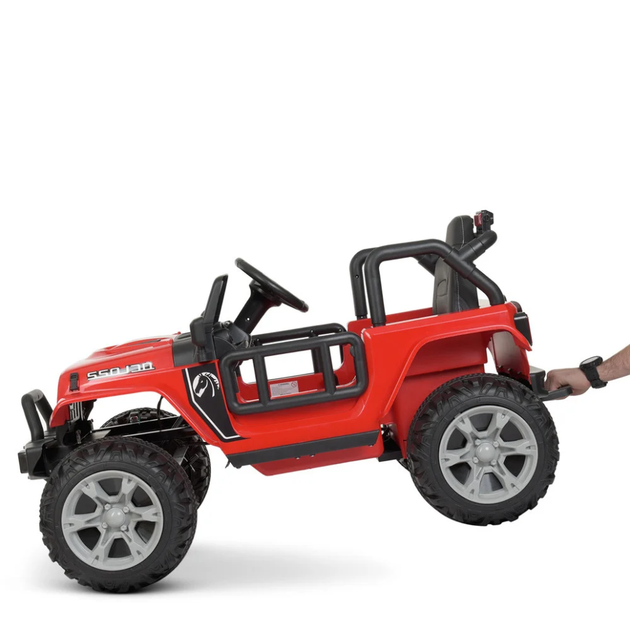 Дитячий електромобіль Джип Bambi Racer m 4282eblr-3 до 30 кг - зображення 6