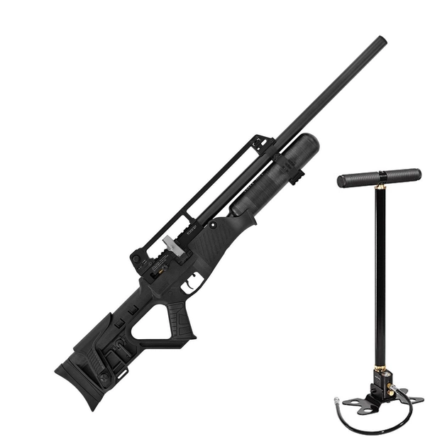 Пневматическая винтовка Hatsan Blitz с насосом автоматический огонь предварительная накачка PCP 355 м/с Блиц - изображение 1