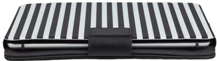 Etui z osłoną przeciwsłoneczną Philbert do Apple iPad 9.7''-11'' Striped Black/White (5713107001737) - obraz 2