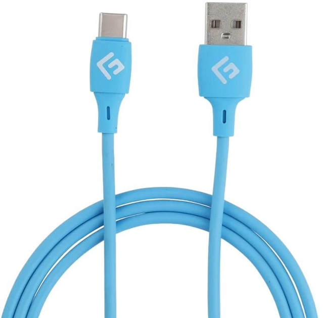 Kabel Floating Grip USB Type-C - USB Type-A 3 m Blue (5713474047109) - obraz 1