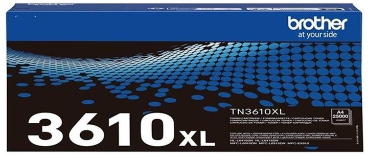 Toner Brother TN-3610XL wysokowydajny Black 25 000 stron (TN3610XL) - obraz 1