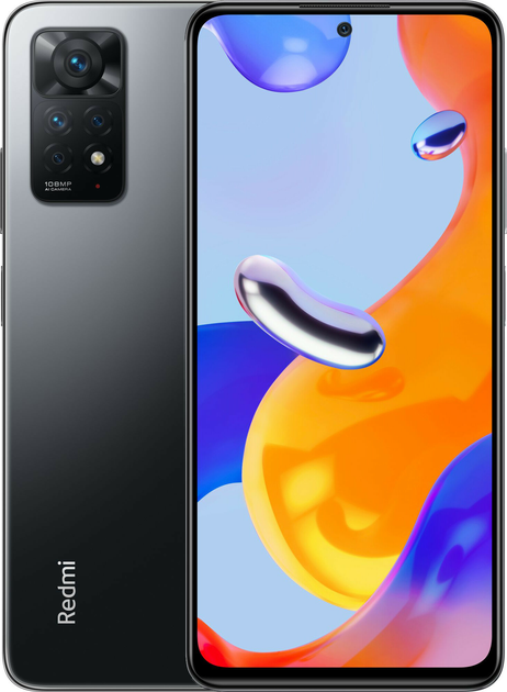 Мобільний телефон Xiaomi Redmi Note 11 Pro 6/64GB Graphite Gray (6934177771033 / 6934177770296) - зображення 1