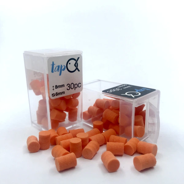 Штучна насадка Ok-Tackle TapOk EVA 6х8 мм Помаранчевий 30 шт (tap6х8orange1) - Фото 3 Штучна насадка Ok-Tackle TapOk EVA 6х8 мм Помаранчевий 30 шт (tap6х8orange1) - зображення 3