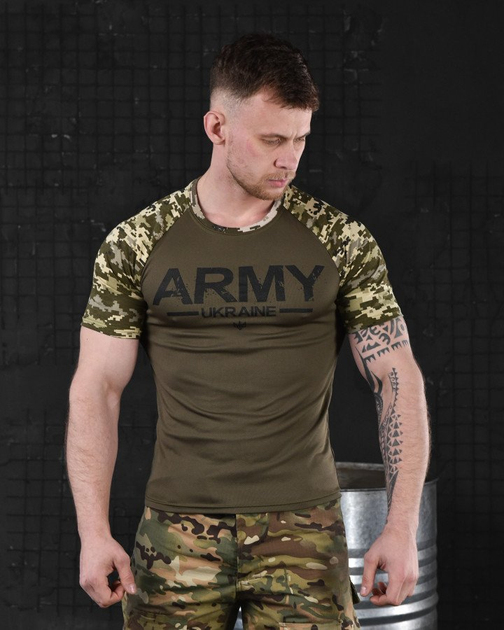 Тактическая потоотводящая футболка odin army two XXL - изображение 1