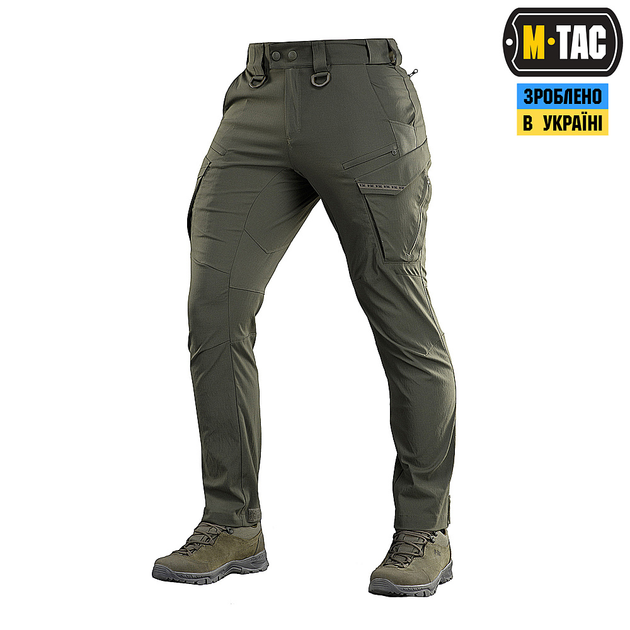 Штани summer olive m-tac flex army aggressor 38/34 - зображення 1