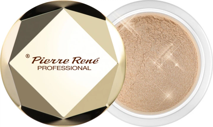 Rozświetlacz do twarzy Pierre Rene Royal Dust sypki 02 Gold Shimmering 3.5 g (3700467851555) - obraz 3