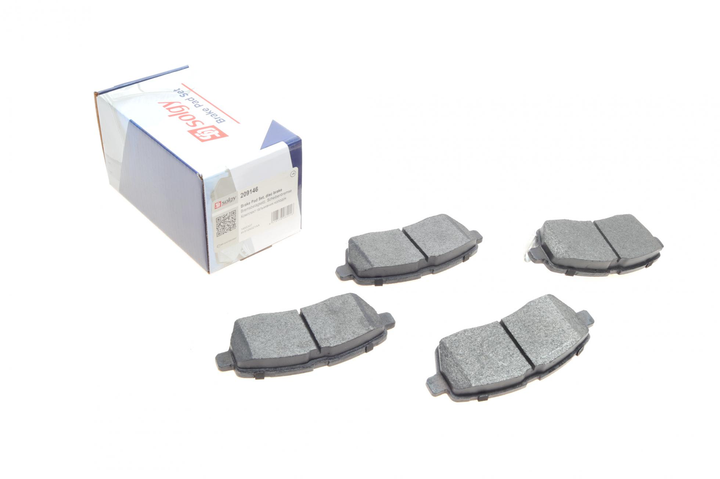 Колодки гальмівні Solgy (передні) Ford Fiesta 08- - зображення 3