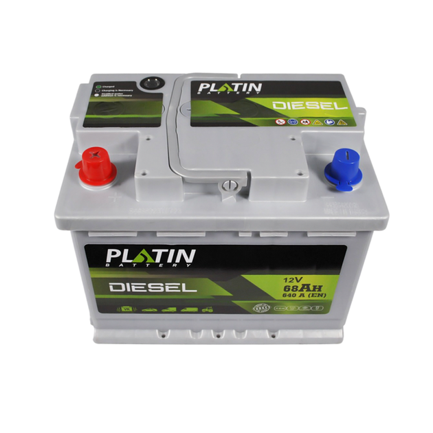 Автомобільний акумулятор PLATIN Silver Diesel MF 68Ah 640A L+ L2 - зображення 3