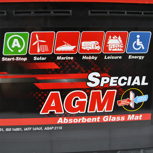 Автомобільний акумулятор ZAP AGM (L5) 95Ah 850A R+ (595 02) - зображення 6