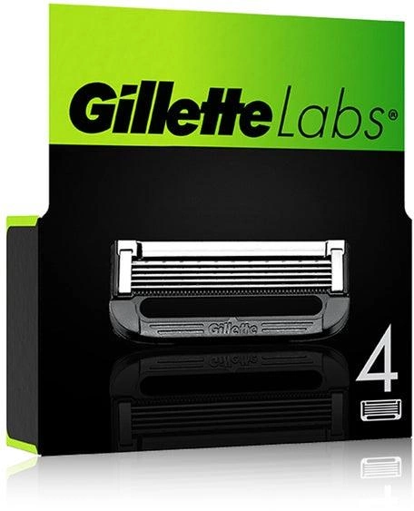 Змінні картриджі для бритви Gillette Skincare Labs 4 шт (8001090835109) - зображення 1