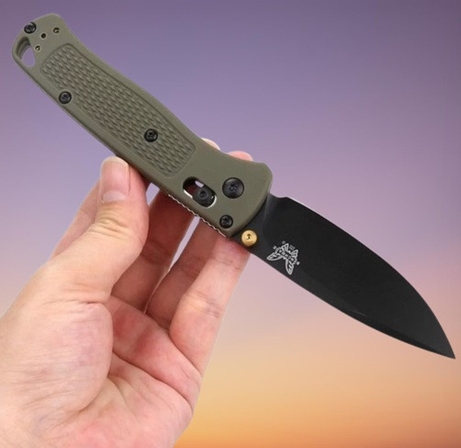 Нож складной Benchmade 535BK Black (для туризма, рыбалки, охоты) - изображение 1