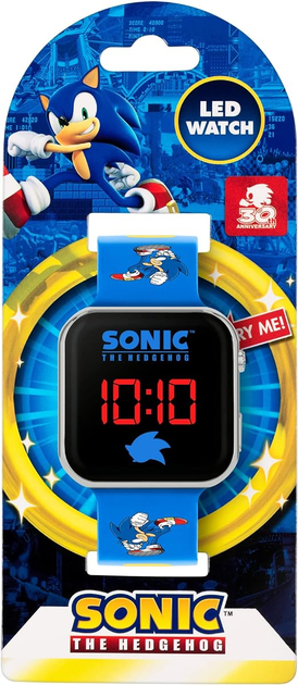 Дитячий цифровий годинник Kids Euroswan LED Sonic SNC4137 (8435507869140) - зображення 1