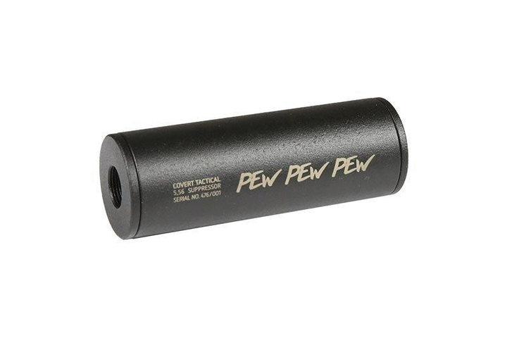 Глушник Covert Tactical PRO 35x100mm "Pew Pew Pew" [Airsoft Engineering] (для страйкболу) - зображення 1