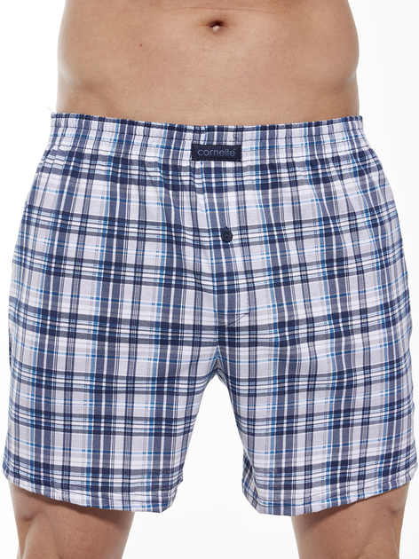 Трусы боксеры мужские Cornette Comfort 008-278 3XL Белый/Синий ...