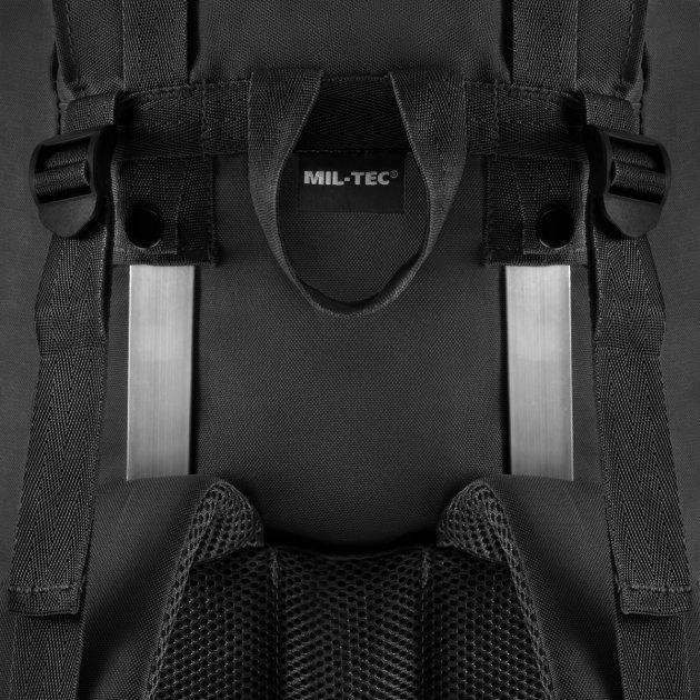 Тактичний рюкзак з дощовиком Mil-Tec Ranger 75 л Чорний (14030002) - зображення 2