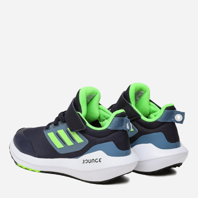 Buty sportowe chłopięce na rzepy adidas EQ21 Run 2.0 EL GY4366 38 (5UK) Niebieskie (4065426040203) - obraz 4