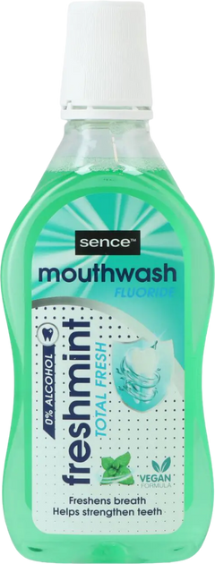 Płyn do płukania ust Sence Beauty Freshmint Fresh 500 ml (8718924872062) - obraz 1