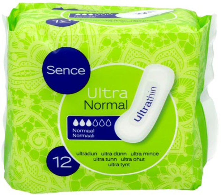 Podpaski higieniczne Sence Ultra Normal 12 szt (8718692411593) - obraz 1